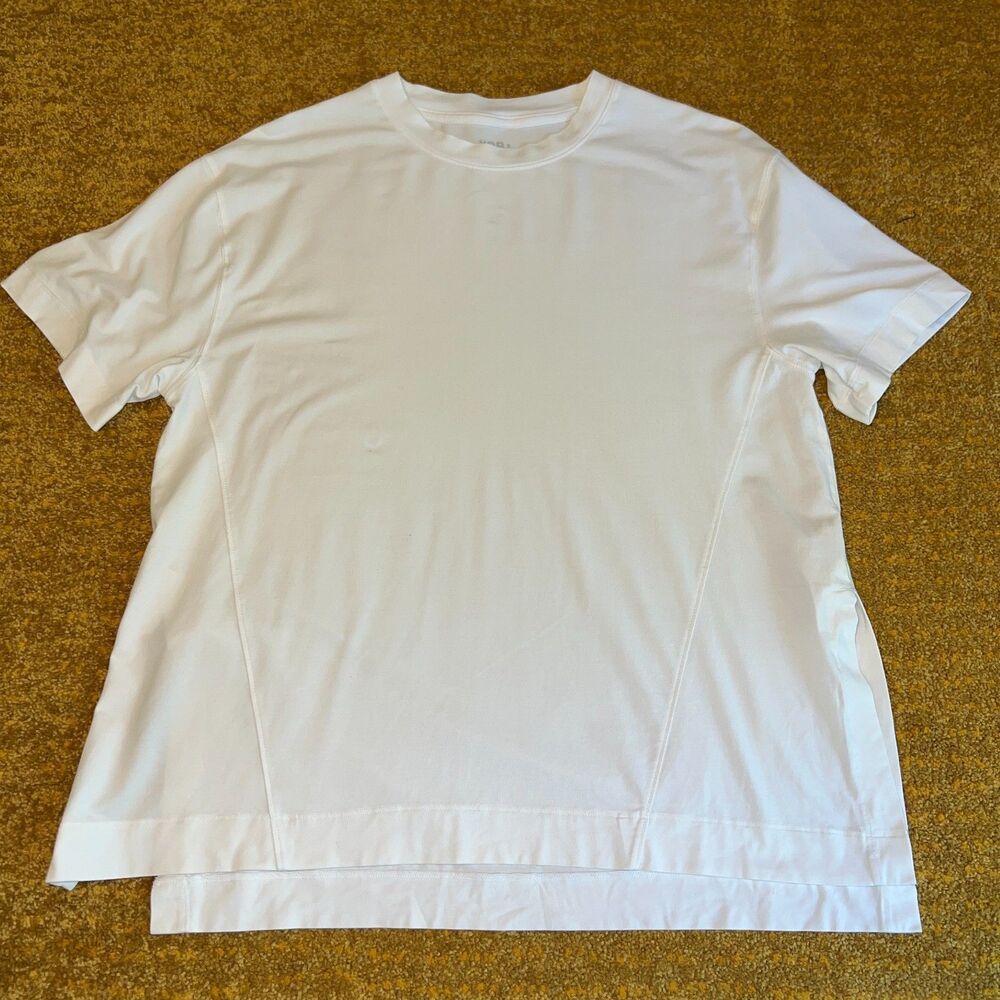Abercrombie & Fitch YPB Active Cotton-Blend Easy Tee White Women's M